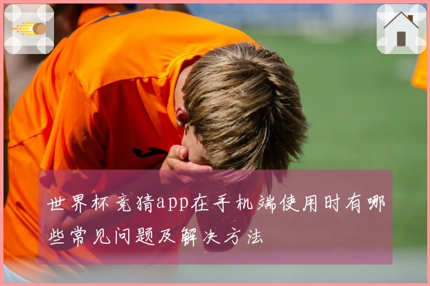 世界杯竞猜app在手机端使用时有哪些常见问题及解决方法
